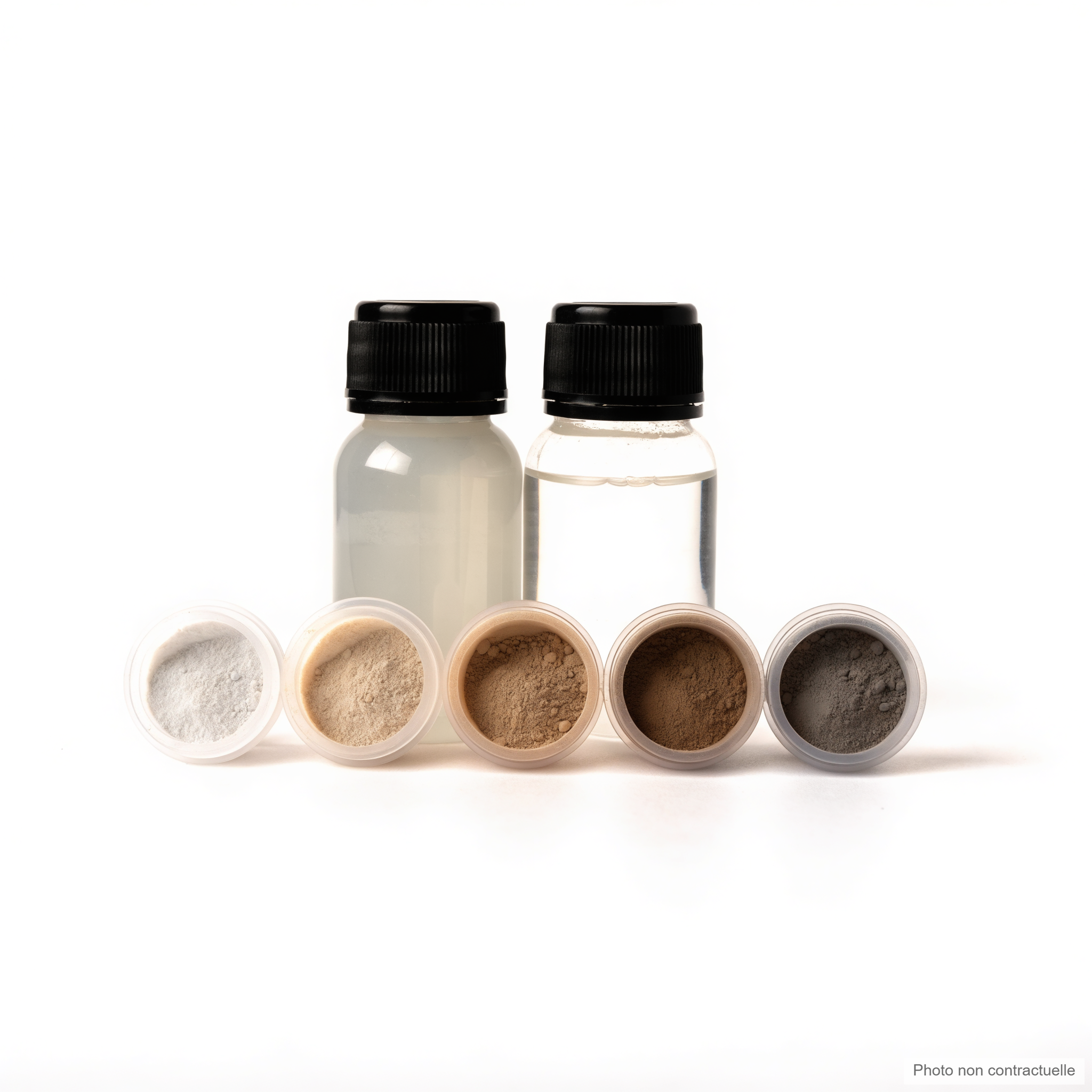 Kit réparation d'éclats et fissures de carrelage (photo non contractuelle)